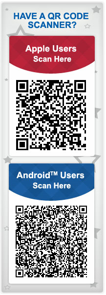 Android and Apple Users - Scan the QRCode to download our Free APP